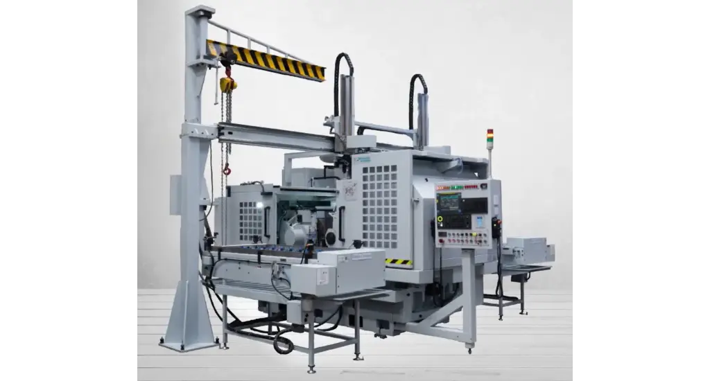Szlifierka bezkłowa CNC z automatycznym załadunkiem i odbiorem detali