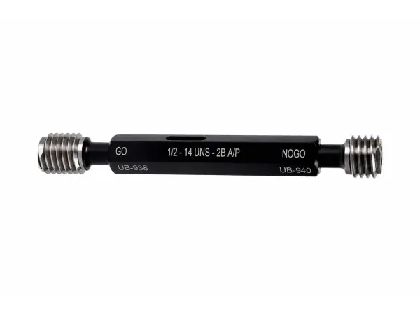Sprawdzian trzpieniowy GO/NOGO do gwintu 1/2″–14 UNS–2B A/P