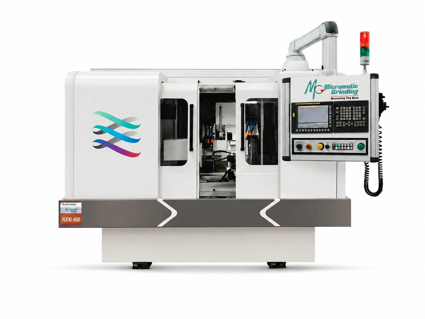 Szlifierka uniwersalna CNC Micromatic Flexi 400 do wałków i otworów